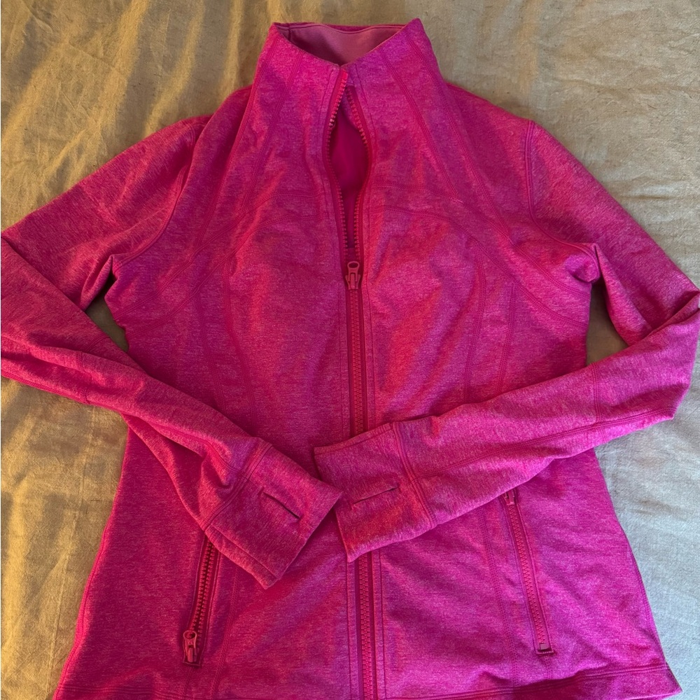 lululemon athletica Vibrant Pink Hoodie